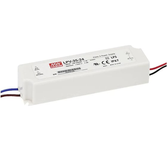 Изображение товара Источник питания Mean Well AC/DC LPV-35-36 Т00285479