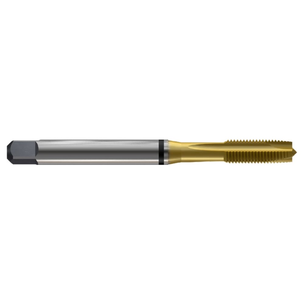 Изображение товара Метчик New Century M2.6x0.45, Alpha-TAP, DIN371, HSS (M2), со спиральной подточкой, покрытие TiN T8814496