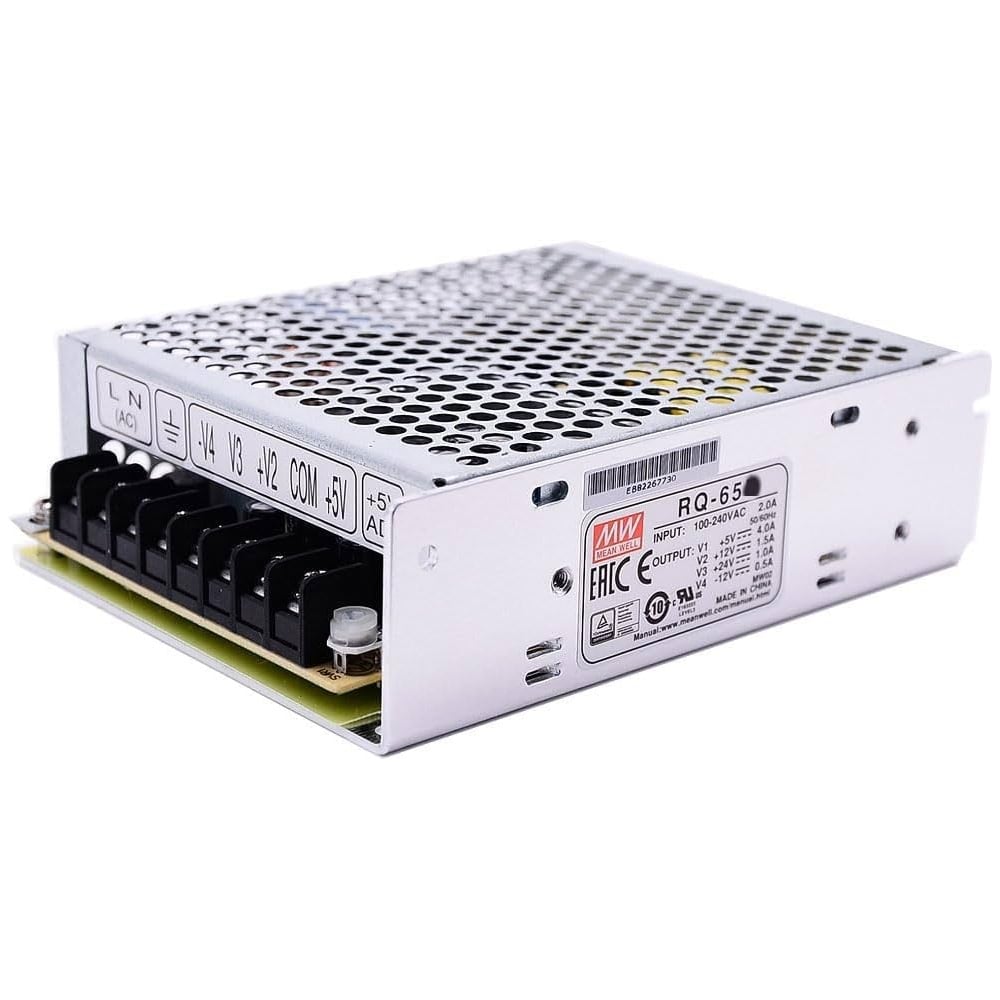Изображение товара Источник питания Mean Well AC/DC RQ-65B с выходом 5В 65Вт