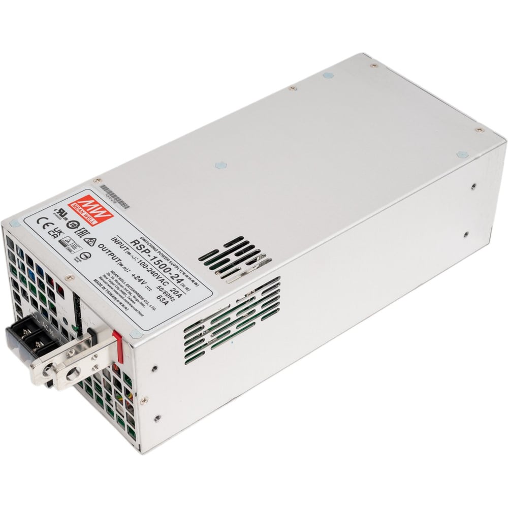 Изображение товара Источник питания Mean Well AC/DC RSP-1500-24 Т00207837