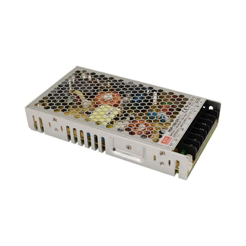 Изображение товара Источник питания Mean Well AC/DC RSP-100-24 T02225202 24 В 0.101 кВт промышленное