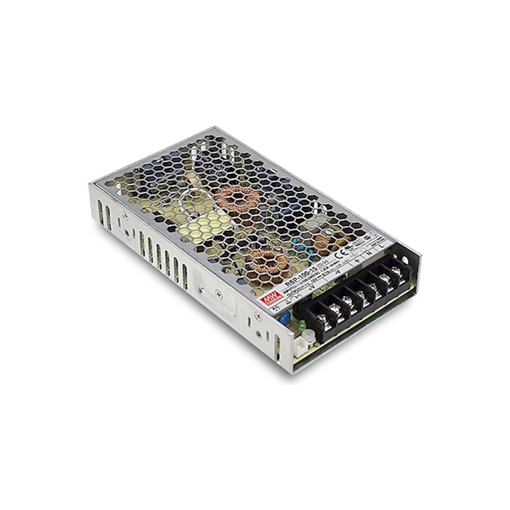 Изображение товара Источник питания Mean Well AC/DC RSP-100-24 T02225202 24 В 0.101 кВт промышленное