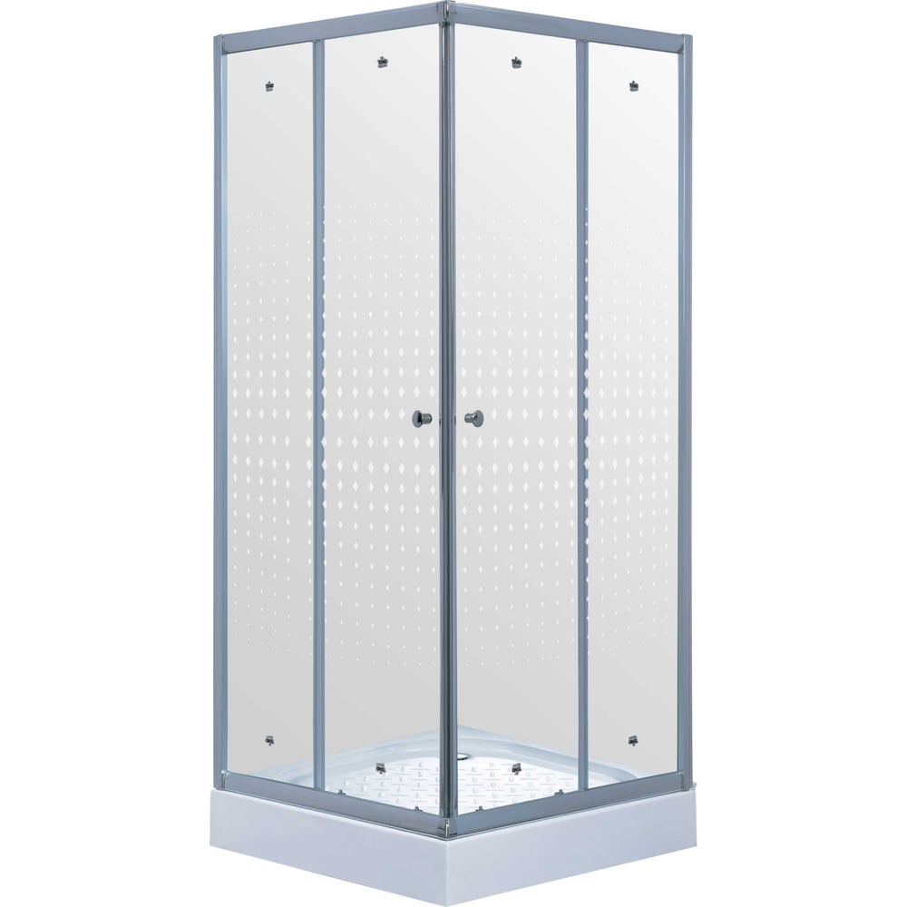 Изображение товара Душевой уголок TIMO 100100200 TL-1102R с раздвижными шторками и антикапельным покрытием