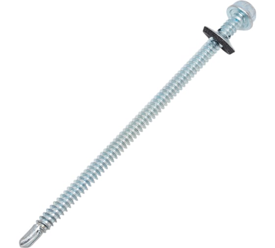 Изображение товара Кровельный саморез Саморезик 6,3х130 оцинкованный 1 шт. SKZ-6,3x130-50