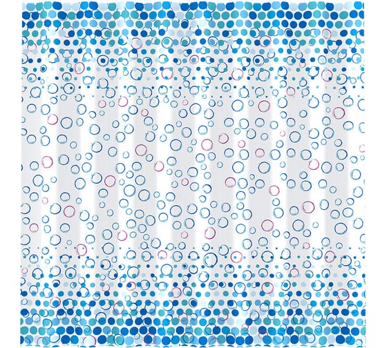 Изображение товара Занавеска для ванной Рыжий кот SC-PE-43 полиэстер, 180х180 см 007106