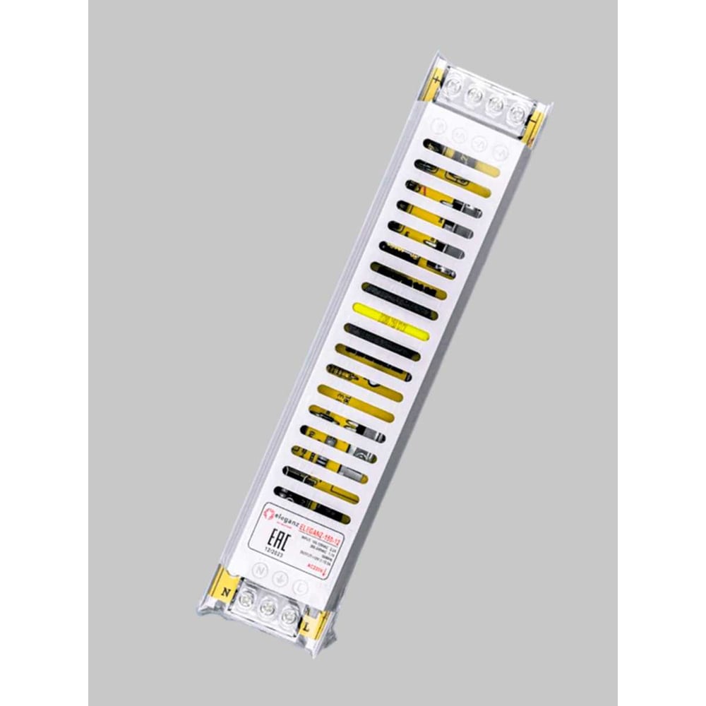 Изображение товара Блок питания Eleganz 12V 150W для светодиодных лент