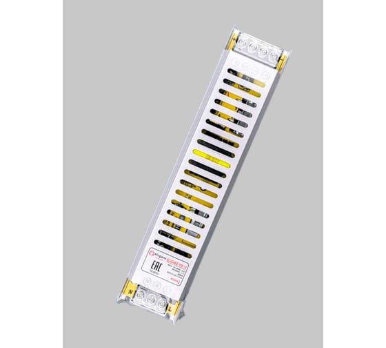 Изображение товара Блок питания Eleganz 12V 150W негерметичный СВЕРХУЗКИЙ IP20 1103