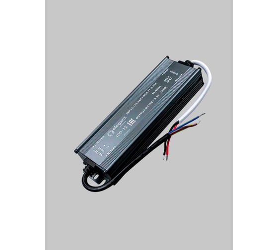 Изображение товара Блок питания Eleganz 12V 100W герметичный IP67 1100