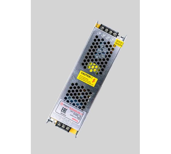 Изображение товара Блок питания Eleganz 12V 200W негерметичный узкий IP20 1108
