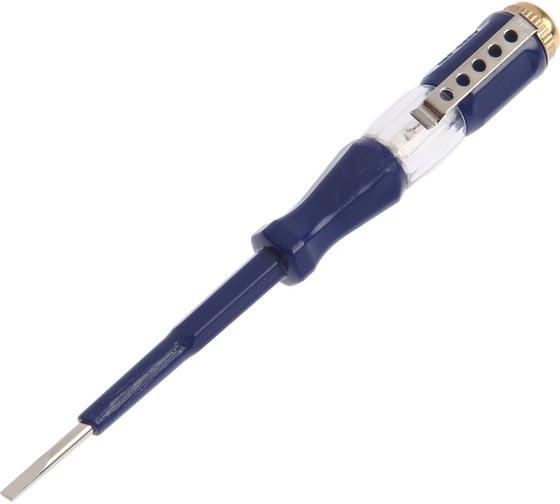 Изображение товара Индикаторная отвертка ТУНДРА пластиковая рукоятка, 140 мм 2276019