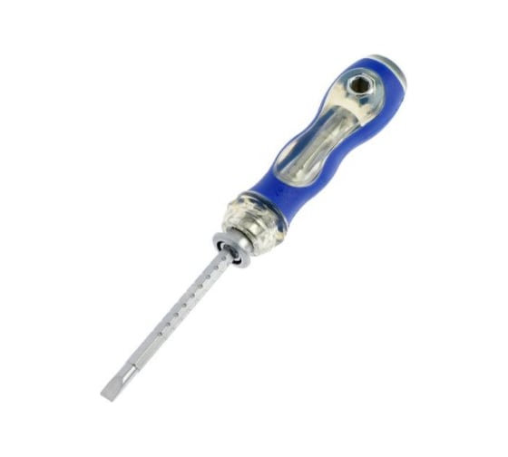 Изображение товара Комбинированная отвертка ТУНДРА 3 в 1, PH2/SL6 х 160 мм, изменяемая длина жала, 2К рукоятка 2276021