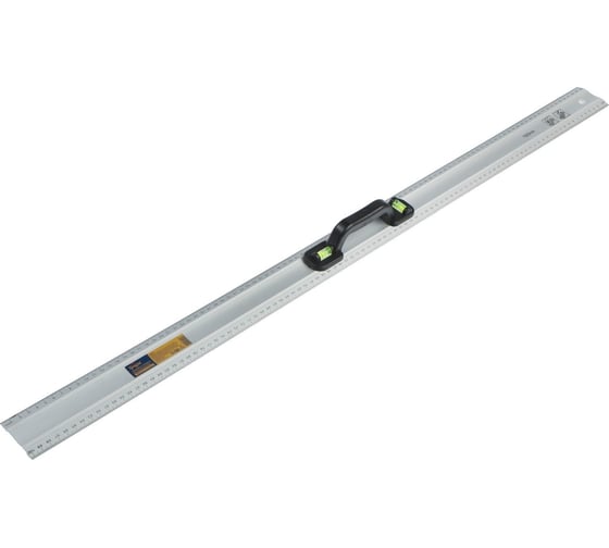 Изображение товара Линейка-уровень ТУНДРА металлическая, пластиковая ручка, 2 глазка, 1000 мм 1550252