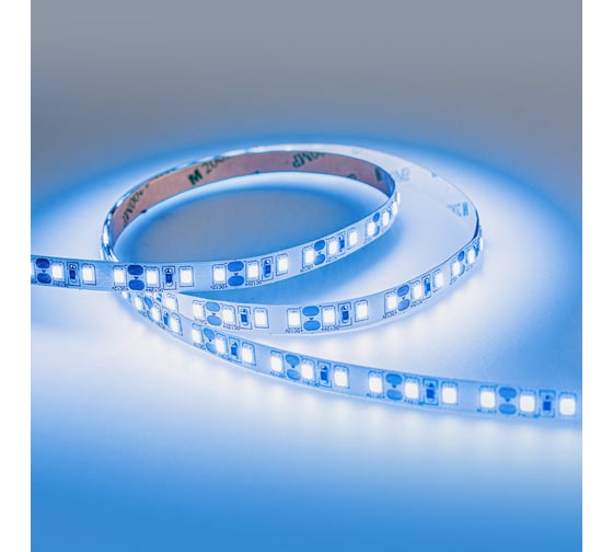 Изображение товара Светодиодная лента Eleganz LUX 2835 120 LED 9.6W/M 12V СИНЯЯ IP20 EL-LS-96B