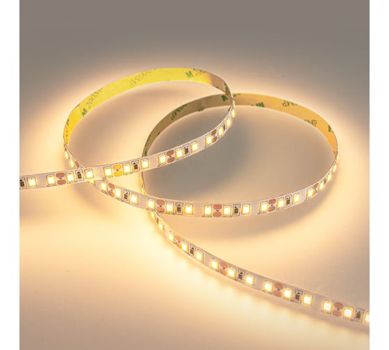 Изображение товара Светодиодная лента Eleganz LUX 2835 120 LED 9.6W/M 12V теплая 3000К IP20 EL-LS-96WW