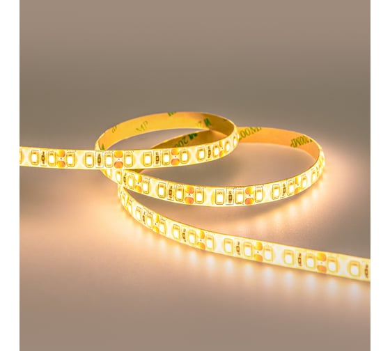 Изображение товара Светодиодная лента Eleganz LUX 2835 120 LED 9.6W/M СИЛИКОН IP65 12V теплая 3000К EL-LS65-96WW