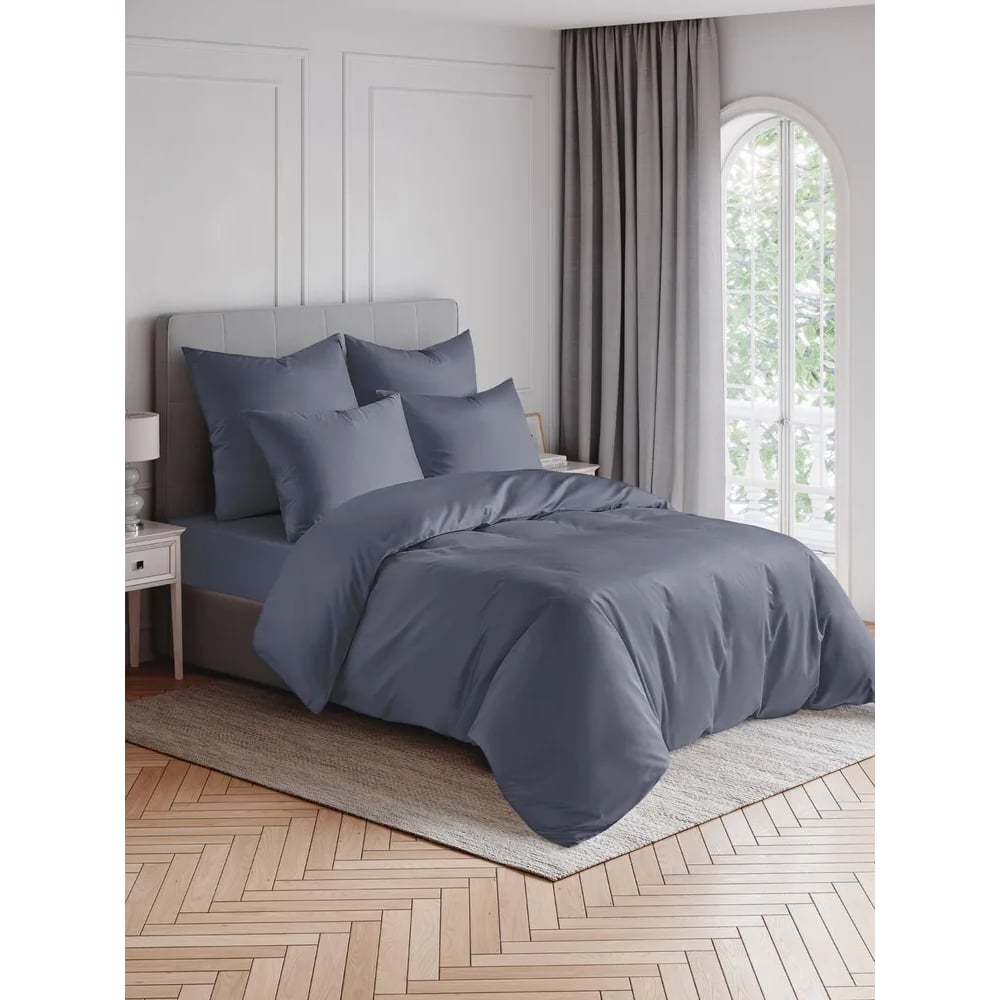 Изображение товара Пододеяльник EDELSON TENCEL 200x220 см графит