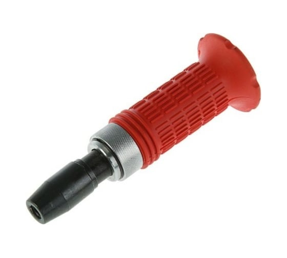 Изображение товара Отвертка ТУНДРА ударно-поворотная 1/2", набор бит 6 шт, обрезиненная ручка, кейс 1722206