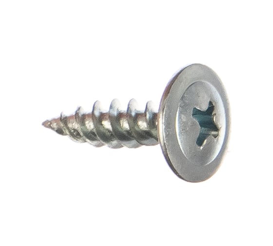 Изображение товара Саморез с пресс-шайбой по металлу Саморезик 4,2х16 полусфера оцинкованный острый 1000 шт DGVo-4,2/16-1000