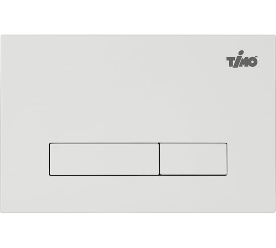 Изображение товара Кнопка смыва TIMO INARI 250x165 white, FP-003W