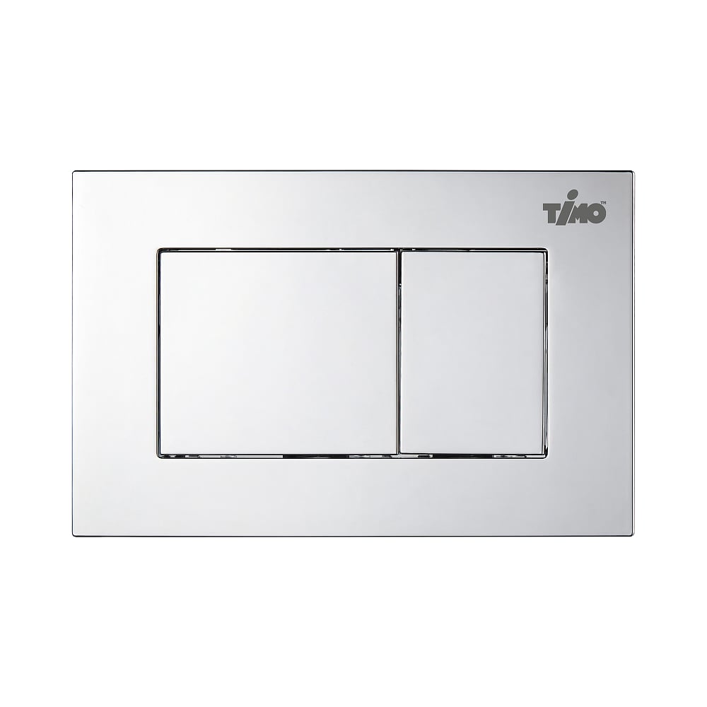 Изображение товара Кнопка смыва TIMO REKO 250x165 хром FP-004