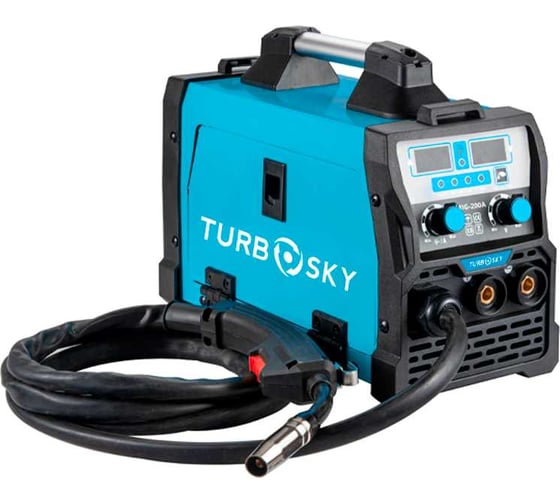 Изображение товара Сварочный полуавтомат Turbosky MIG-200A без газа 3 в 1 378