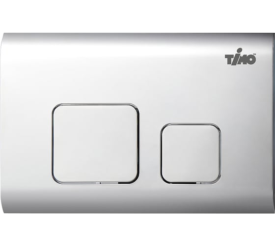 Изображение товара Кнопка смыва TIMO SOLI 250x165 chrome FP-002