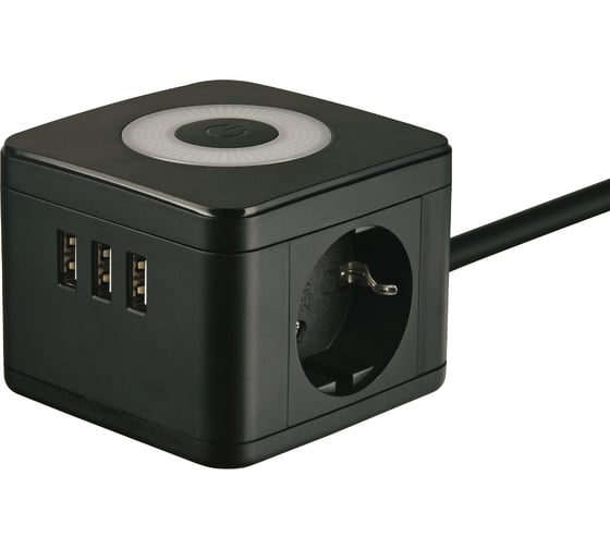 Изображение товара Удлинитель Uniel S-GCD2-1,5SBU BLACK UL-00011250