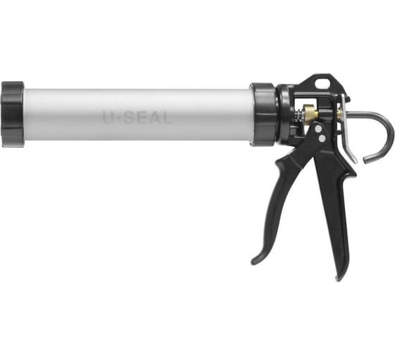 Изображение товара Ручной пистолет с цилиндрическим алюминиевым корпусом закрытого типа для катриджей и колбас 310/400мл U-SEAL PS/266