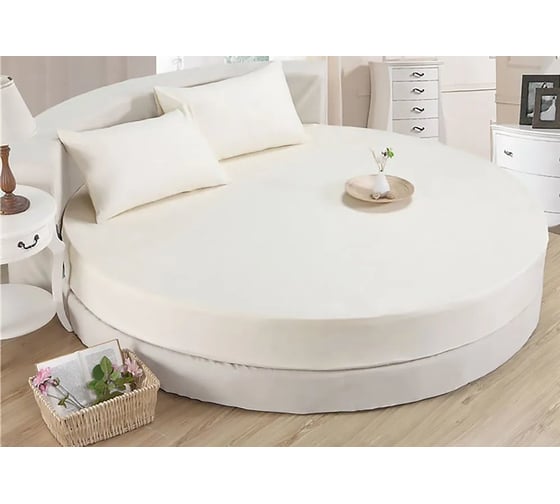 Изображение товара Простыня EDELSON TENCEL 200x30 cм EPT-D200 экрю