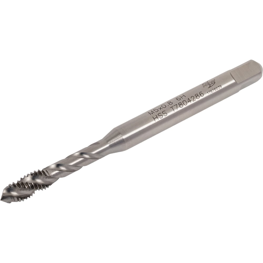 Изображение товара Метчик M5x0.8 Alpha-TAP DIN 371 HSS-E спиральная канавка машинно-ручной