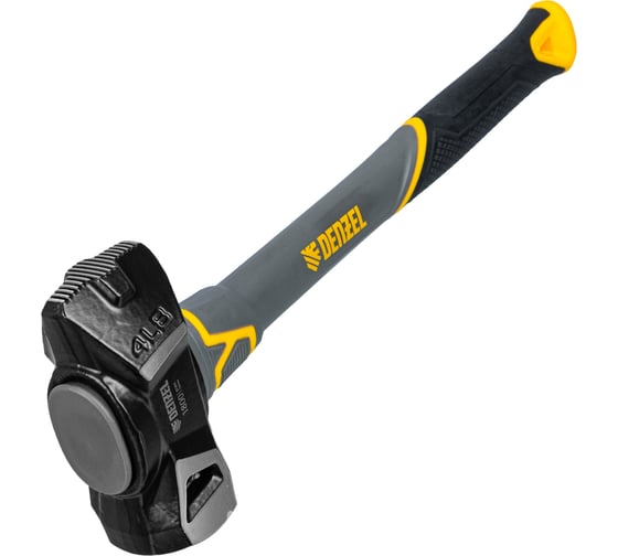 Изображение товара Кувалда с клиновидным бойком Denzel 1.8 кг, фибергласовая рукоятка c TPR 11016