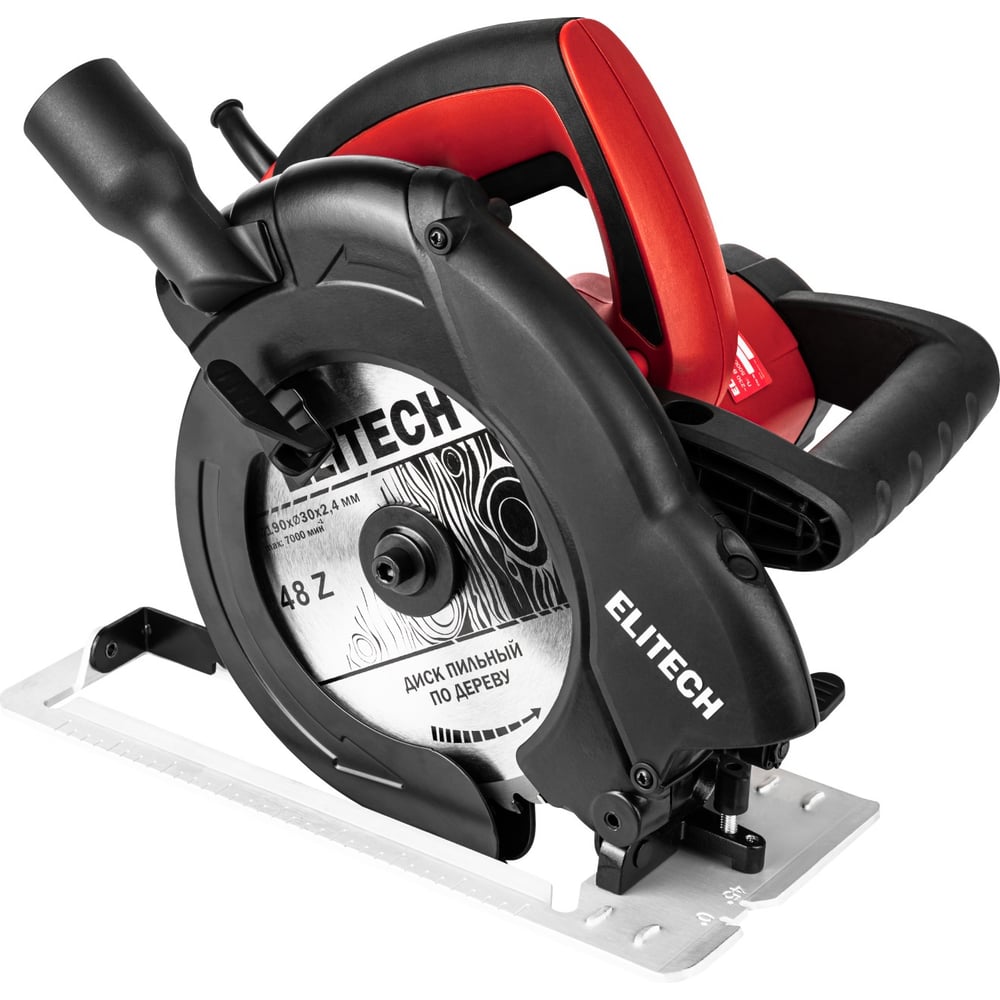 Изображение товара Дисковая пила Elitech ПД 1666 E2206 021 01 мощная с лазером для полупрофессиональных работ
