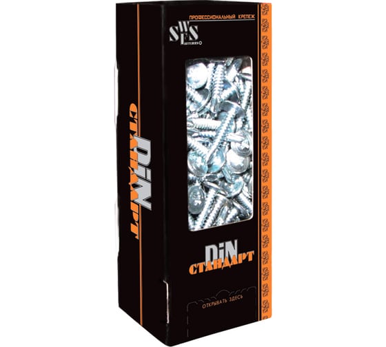 Изображение товара Саморез SWFS ШСММ прессшайба 4,2х32, 200шт. м.к. тов-087913