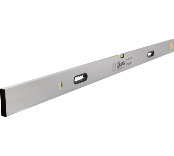 Изображение товара Правило с уровнем и ручками Kubis 2000 мм 05-09-2200
