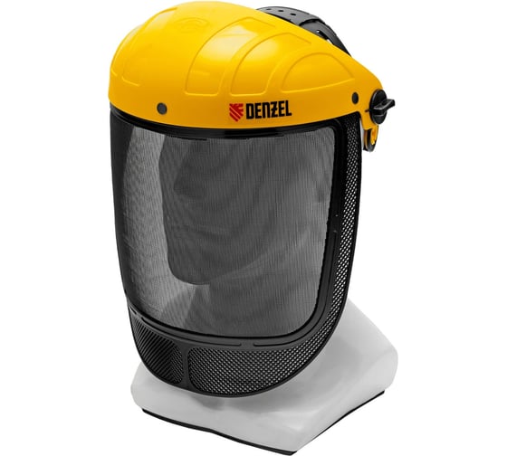 Изображение товара Щиток защитный лицевой с сеткой Denzel "СВОНА" НС-01 "ЛЮКС" плавная регулировка, храповик 89196