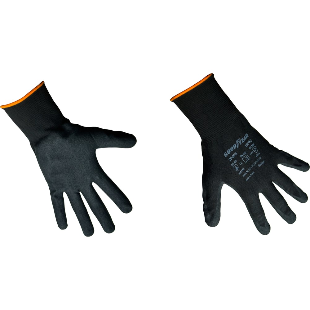 Изображение товара Рабочие перчатки Goodyear покрытие микропена №10, 20-874N10