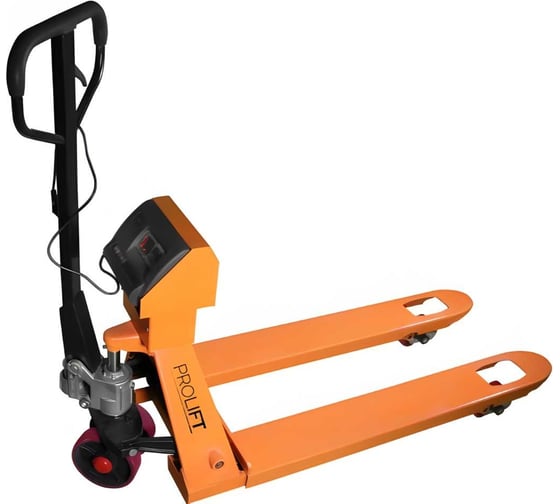 Изображение товара Гидравлическая тележка с весами PROLIFT CW 20, грузоподъемность 2000 кг, вилы 1150х550 мм