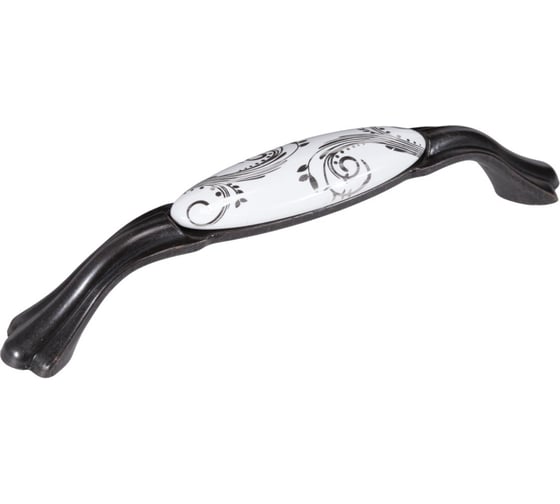 Изображение товара Ручка-скоба Brante RS.1433.128.BK керамика-чёрный никель 107171