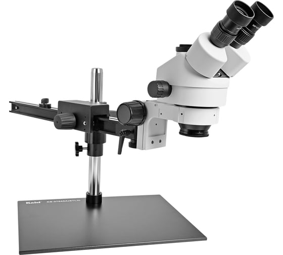 Изображение товара Микроскоп Kaisi 37045A-STL3 7x45X тринокулярный штатив + большая платформа + подсветка М7748338