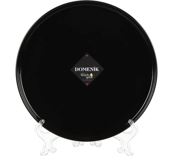 Изображение товара Десертная тарелка DOMENIK BLACK GOLD 21 см DM3011