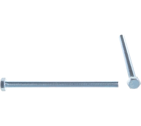 Изображение товара Болт с шестигранной головкой Крепежная техника полная резьба, DIN 933 558, 8х120, 40 шт. 493461 БК