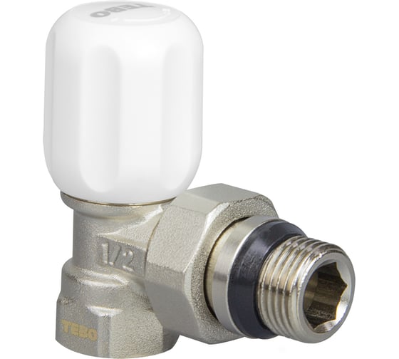 Изображение товара Вентиль ручной угловой с уплотнительным кольцом TEBO ВН/НАР 3/4" T-ТА.В.252.34.CN