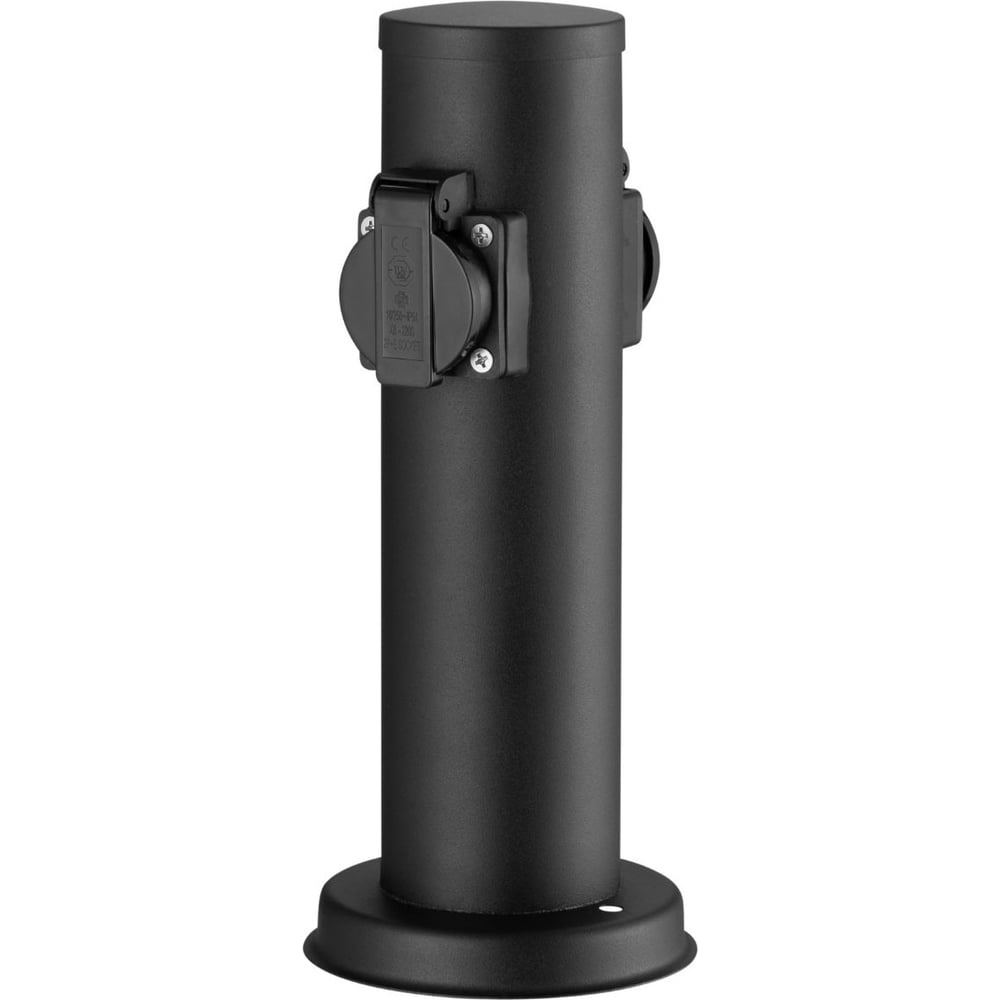 Изображение товара Садовая влагозащищенная розетка на столбике Lummondo Teknik SS01 black