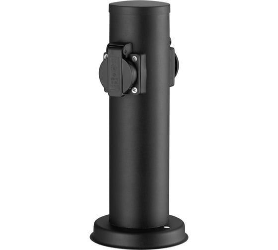 Изображение товара Садовая влагозащищенная розетка на столбике Lummondo Teknik SS01 black