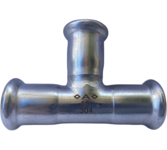 Изображение товара Пресс-тройник Conex Banninger IBP A-Press Inox нержавеющая сталь AISI304 - 15x15x15 мм PS241300151515