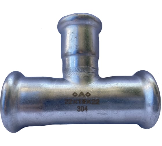 Изображение товара Пресс-тройник Conex Banninger IBP A-Press Inox нержавеющая сталь AISI304 - 18x15x18 мм PS241300181518