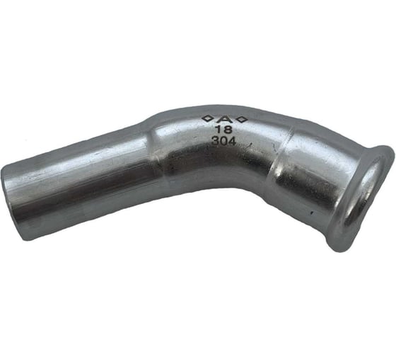 Изображение товара Пресс-угол Conex Banninger однораструбный IBP A-Press Inox нержавеющая сталь AISI304 - 45-18 мм PS240400180000