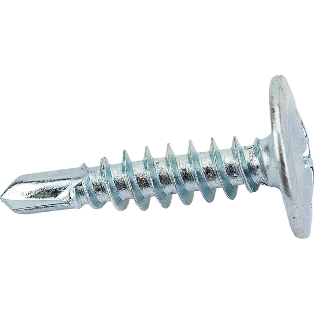 Изображение товара Саморез с прессшайбой МЕТАЛЛСЕРВИС 4,2x38 со сверлом оцинкованный 0.3 кг