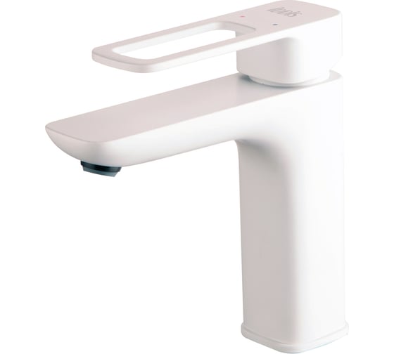 Изображение товара Смеситель для умывальника IDDIS белый матовый Slide SLIWT00i01