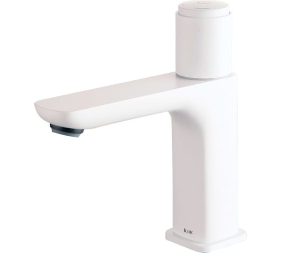 Изображение товара Смеситель для умывальника IDDIS с инновационным управлением Push Control, белый матовый Slide SLIWTBTi01